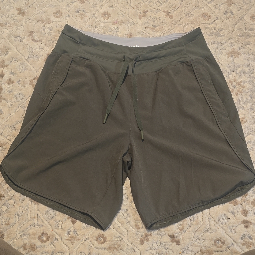 Baleaf Men's Dark Green Athletic Shorts